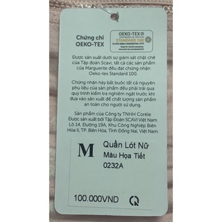 Quần lót nữ Marguerite 0232A ( Form lớn)