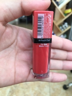Son kem lì Bourjois số 04 cam đào