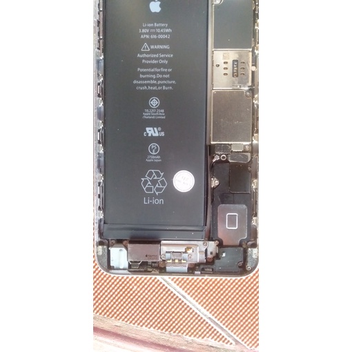 Cụm xác linh Kiện dùng để lấy linh kiện dành cho iPhone 6s plus không kèm main