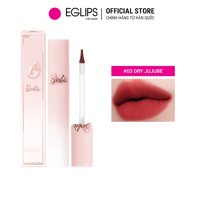 [HB GIFT] Son kem Eglips Misty Velvet Tint - Eglips x Barbie Limited Edition 4.3g