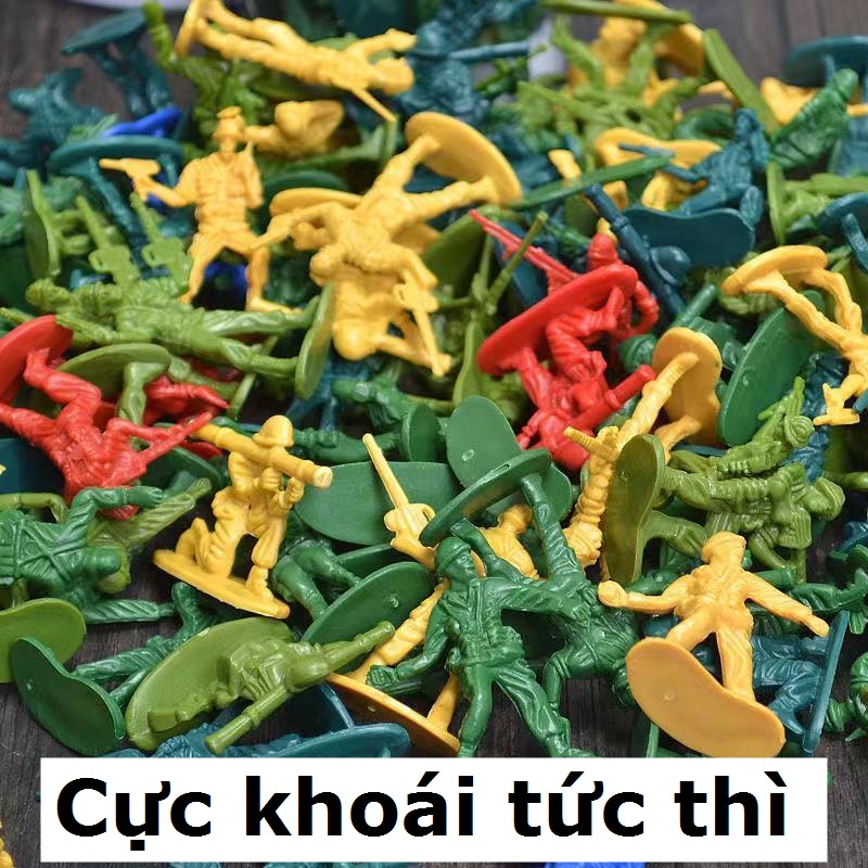 Mô Hình Lính Quân Đội 8090 Bằng Nhựa Cho Bé
