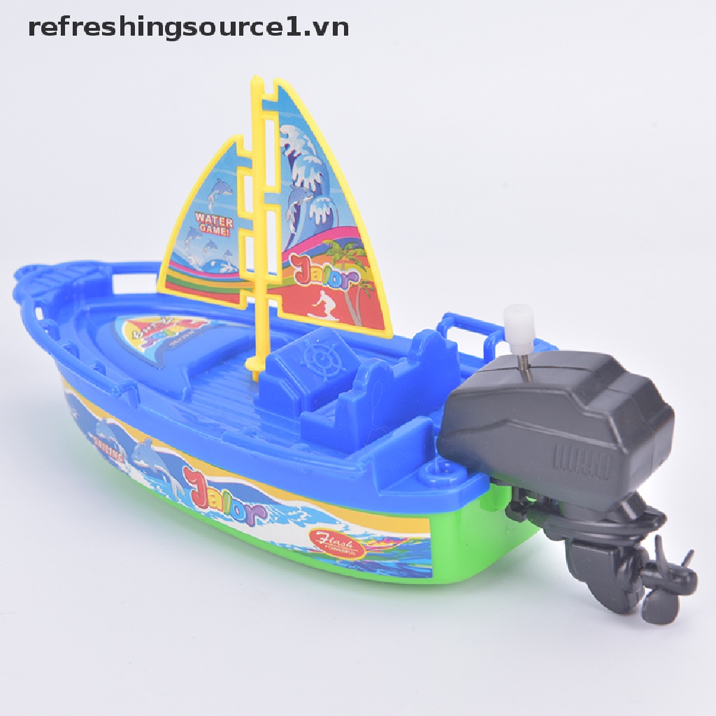 Đồ Chơi Thuyền Gỗ Dùng Làm Quà Tặng Cho Bé