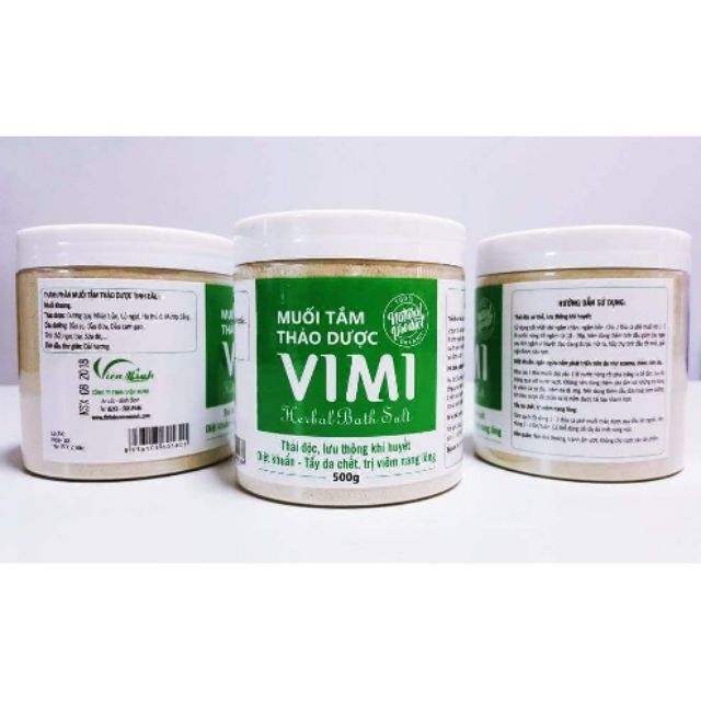 Muối tắm thảo dược Viên Minh