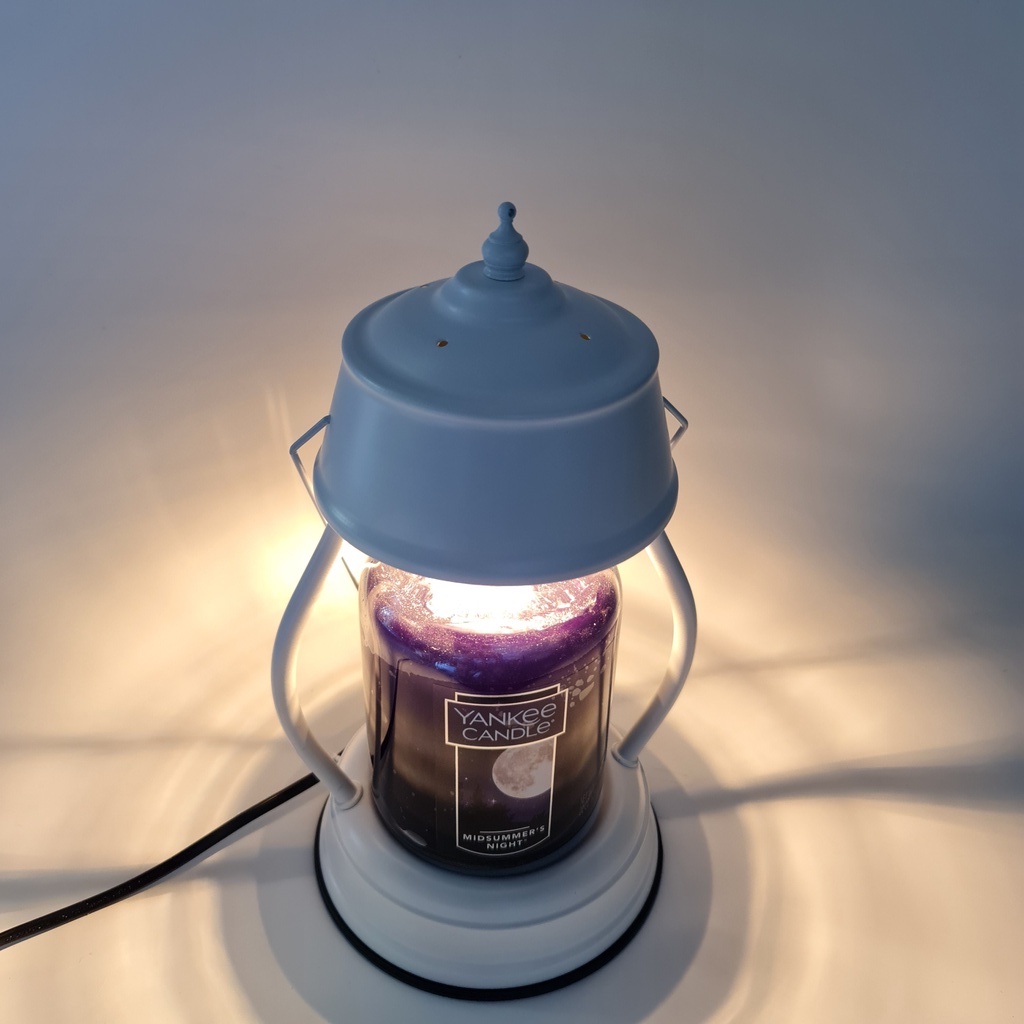 Đèn đốt nến thơm MACEHO Vintage -Dùng cho nến Yankee, Candle Cup, BBW - chỉnh được độ sáng