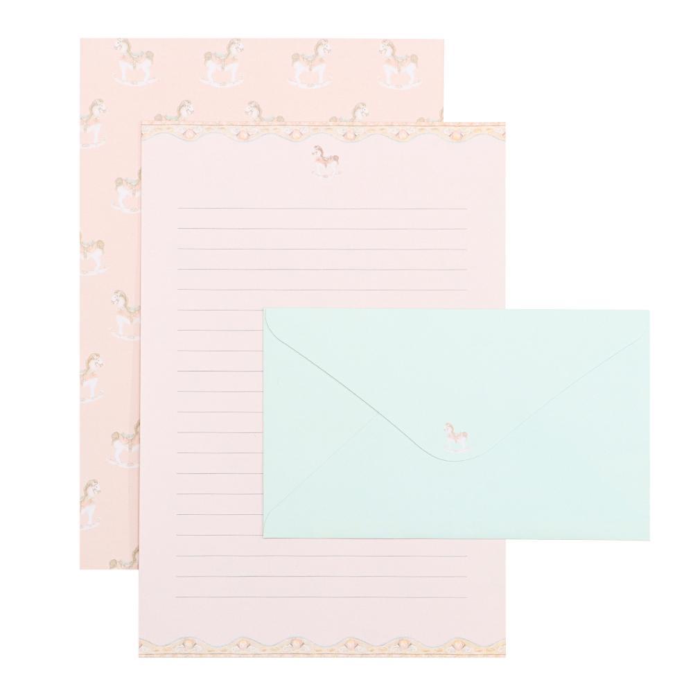 PISTA Set 3 Bao Thư Họa Tiết Hoạt Hình Xinh Xắn