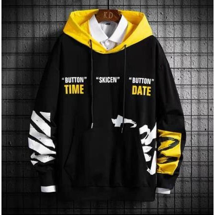 Áo Khoác Hoodie Time and  Date Cực chất sweater unisex cao cấp bền màu 1Kenz