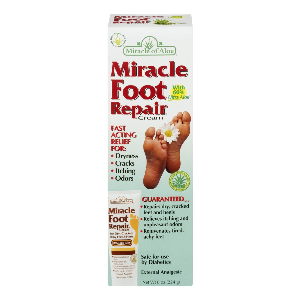 Kem Dưỡng &amp; Chăm Sóc Chân Miracle Foot Repair (226g)