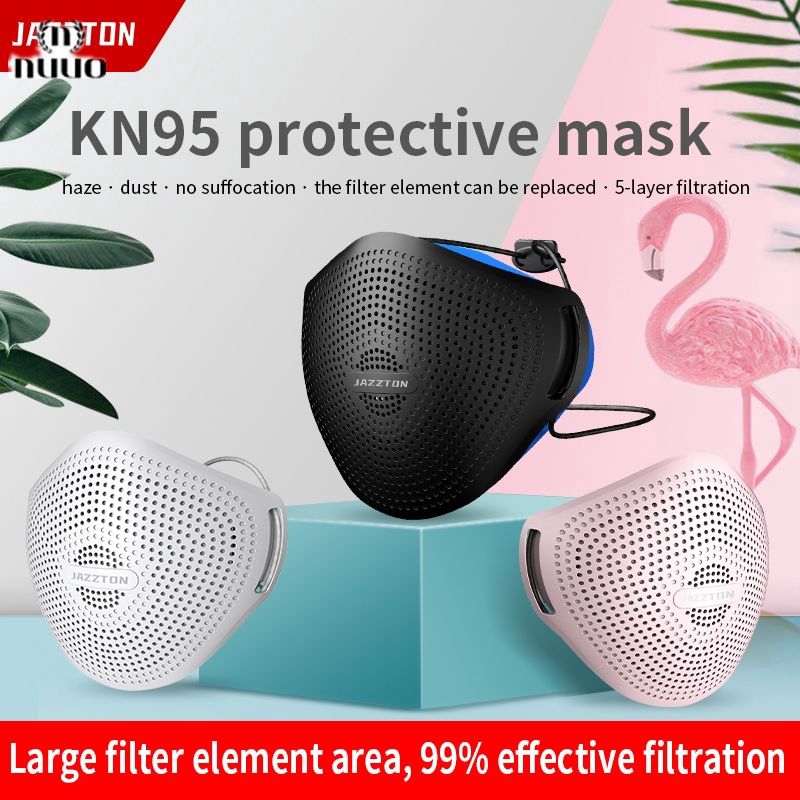 Khẩu trang chống bụi PM2.5 bằng chất liệu silicon có thể thay thế cho người lớn