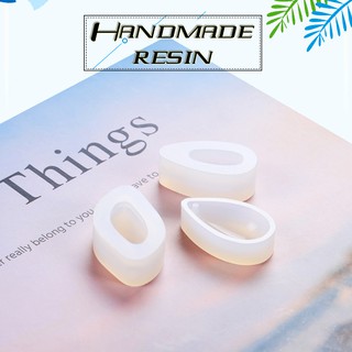 [RESIN ART] Khuôn silicon làm mặt dây chuyền, bông tai hình giọt nước