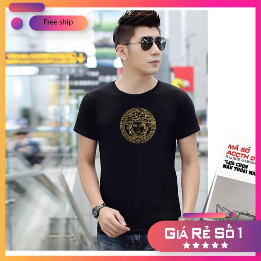 [ CÓ ÁO BIGSIZE ] [ CÓ ÁO SIZE LỚN ] Áo thun đen nam