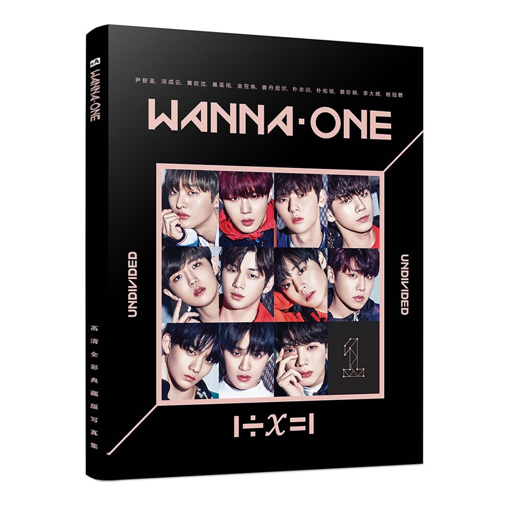 Ảnh photobook Photobook ảnh Wanna One 80 trang A4