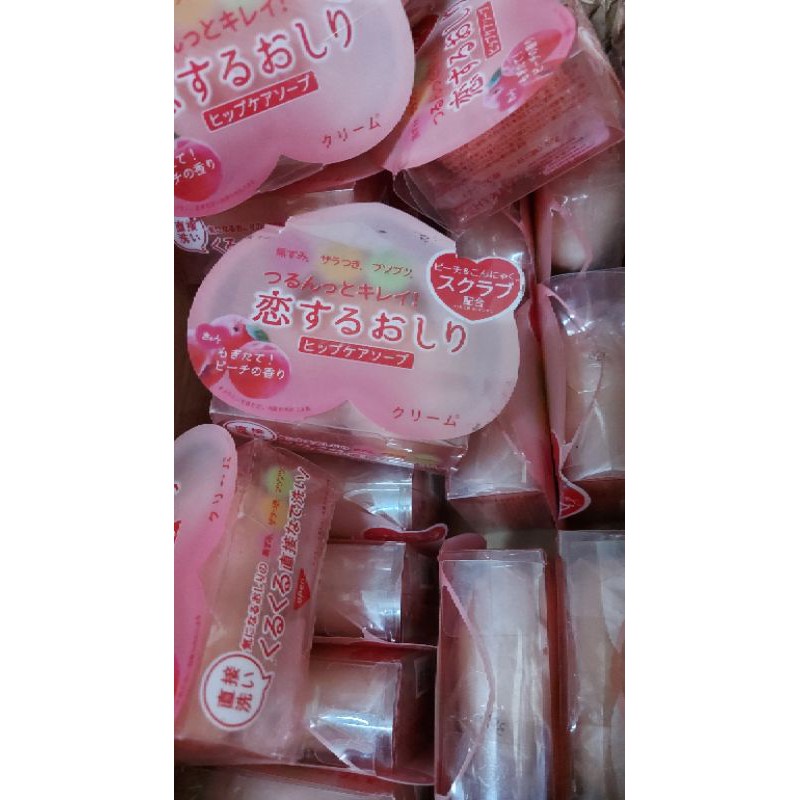 20 bánh xà bông thâm mông trái đào