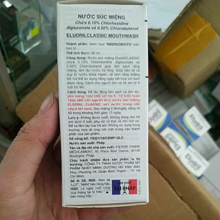 Nước súc miệng Eludril