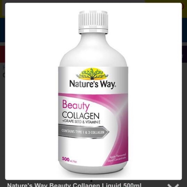 Collagen Nature way 500ml của Úc- ĐỦ BILL CHEMIST - Beauty Shop