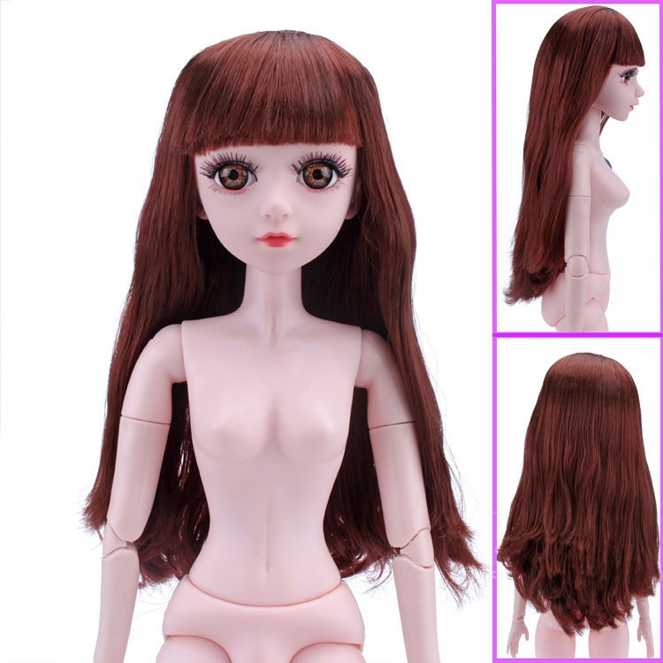 Búp Bê BJD 1/3 Cao 60 cm, 18 Khớp