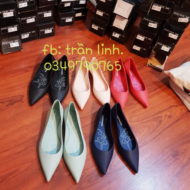 Giày nhựa melinsaa 5 màu qc | BigBuy360 - bigbuy360.vn