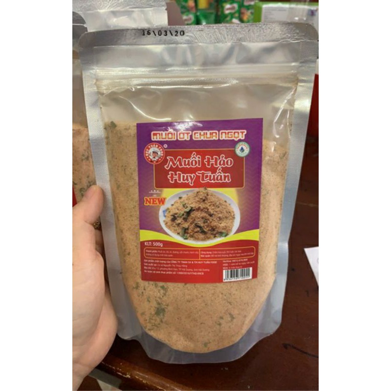 Muối Ớt Chua Ngọt Hảo Hảo Hãng Huy Tuấn Gói 200g -500g