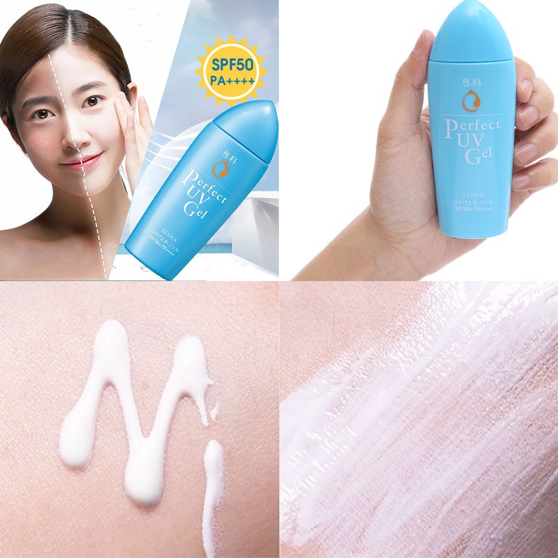 Gel Chống Nắng SENKA Perfect UV Gel SPF50/PA++++ 80g