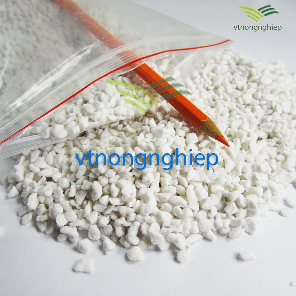 Đá perlite ( đá trân châu) 200(g), khoáng chất tự nhiên, giá thể trộn đất trồng cây, hoa lan, hoa hồng