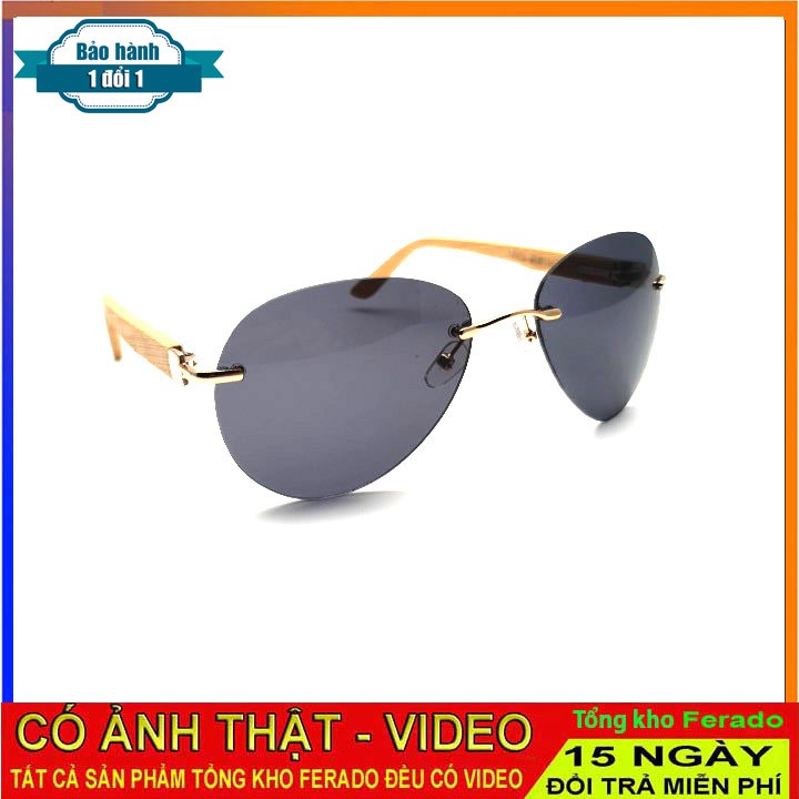 Kính Mặt Nam Nữ Càng Gỗ Thời Trang