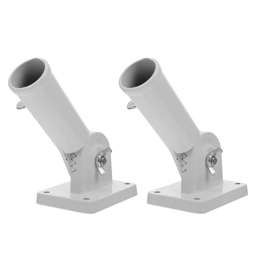 Giá Đỡ Cột Cờ DAPHS Bằng Sắt Phủ Nhôm Kèm Ốc Vít Tiện Dụng