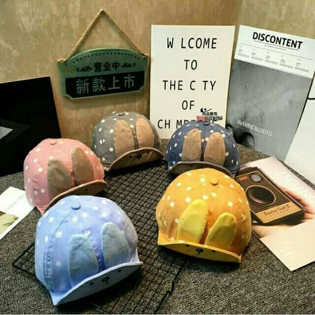 Mũ tai thỏ cho bé