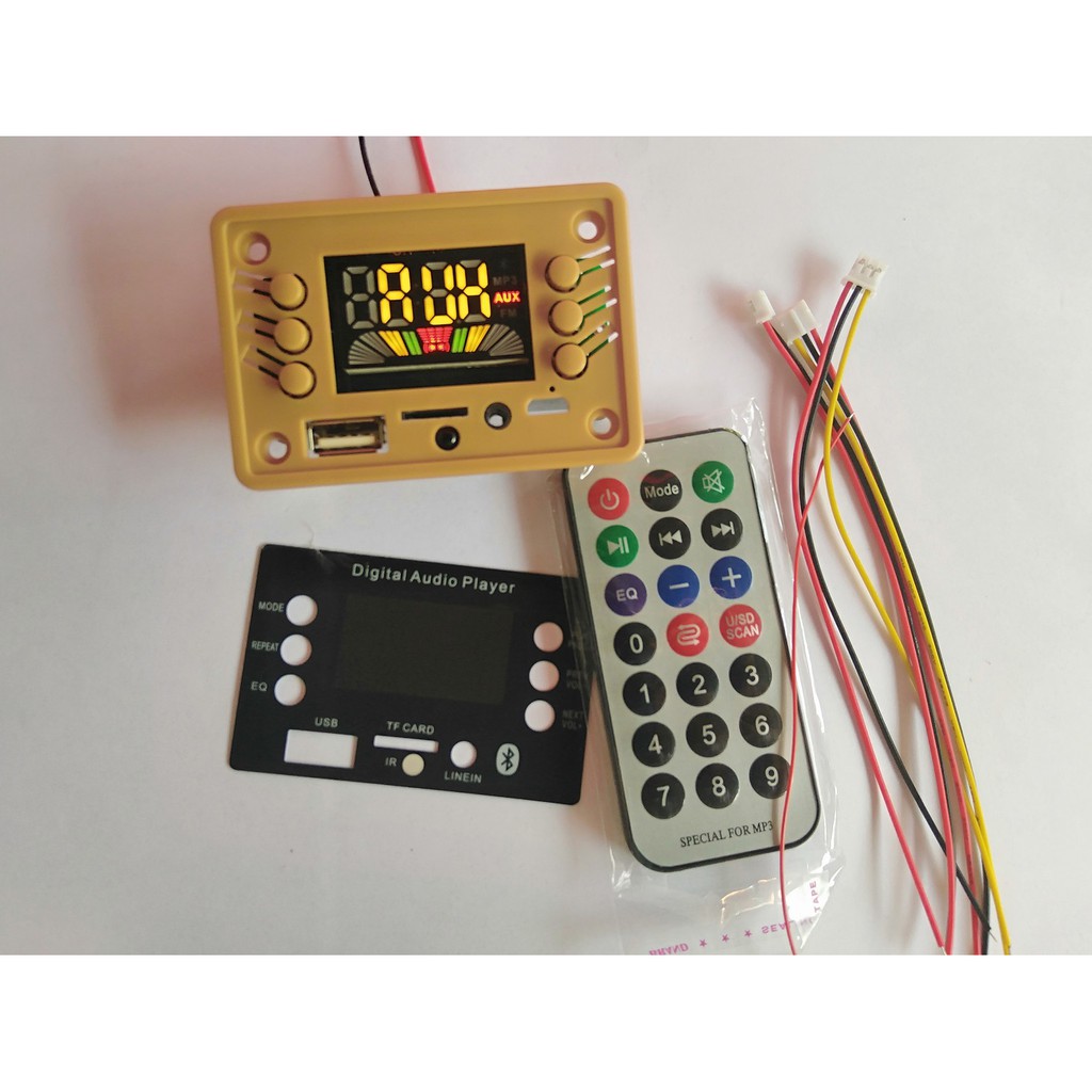 Mạch Giải Mã MP3 tích hợp Bluetooth 12V Mẫu M775