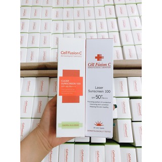 ( Mẫu mới nhất )Kem chống nắng Cell Fusion C 48 PA++