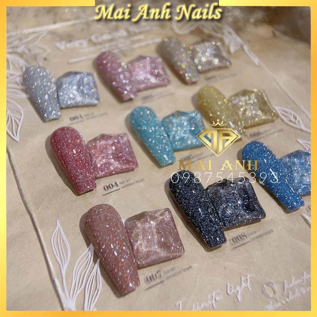 Set sơn Flash VENDEENI 9 màu (có kèm bảng màu) MaiAnhNails
