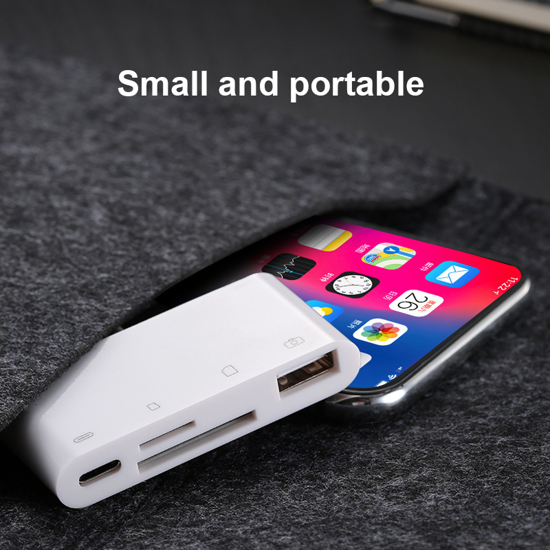 Đầu Đọc Thẻ Nhớ Usb Slr Cho Iphone12Pro Apple Phone Ipad | BigBuy360 - bigbuy360.vn