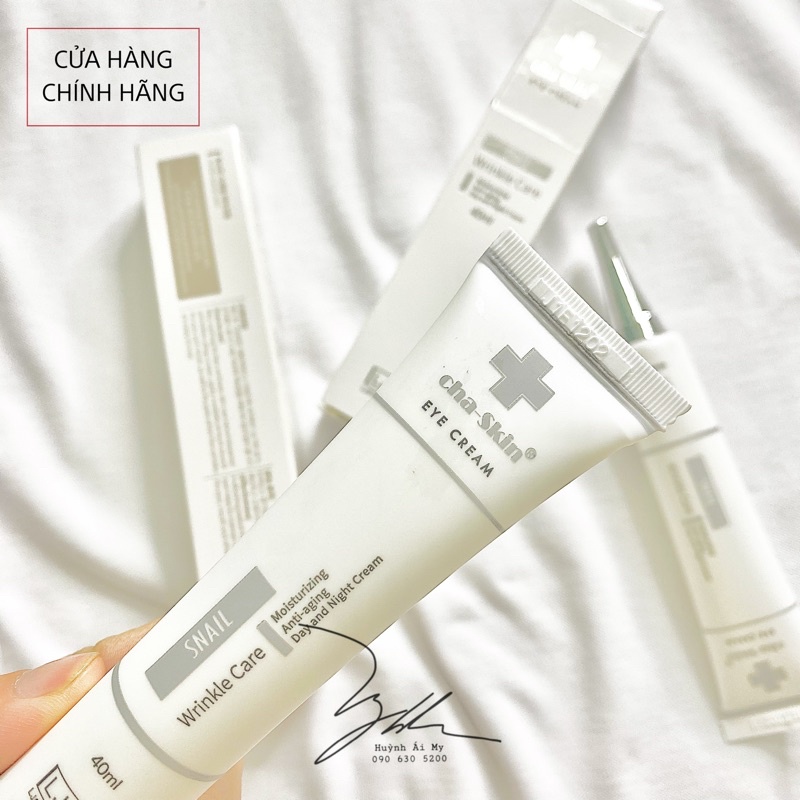 [CHUẨN AUTH] Kem mắt ốc sên Cha-skin