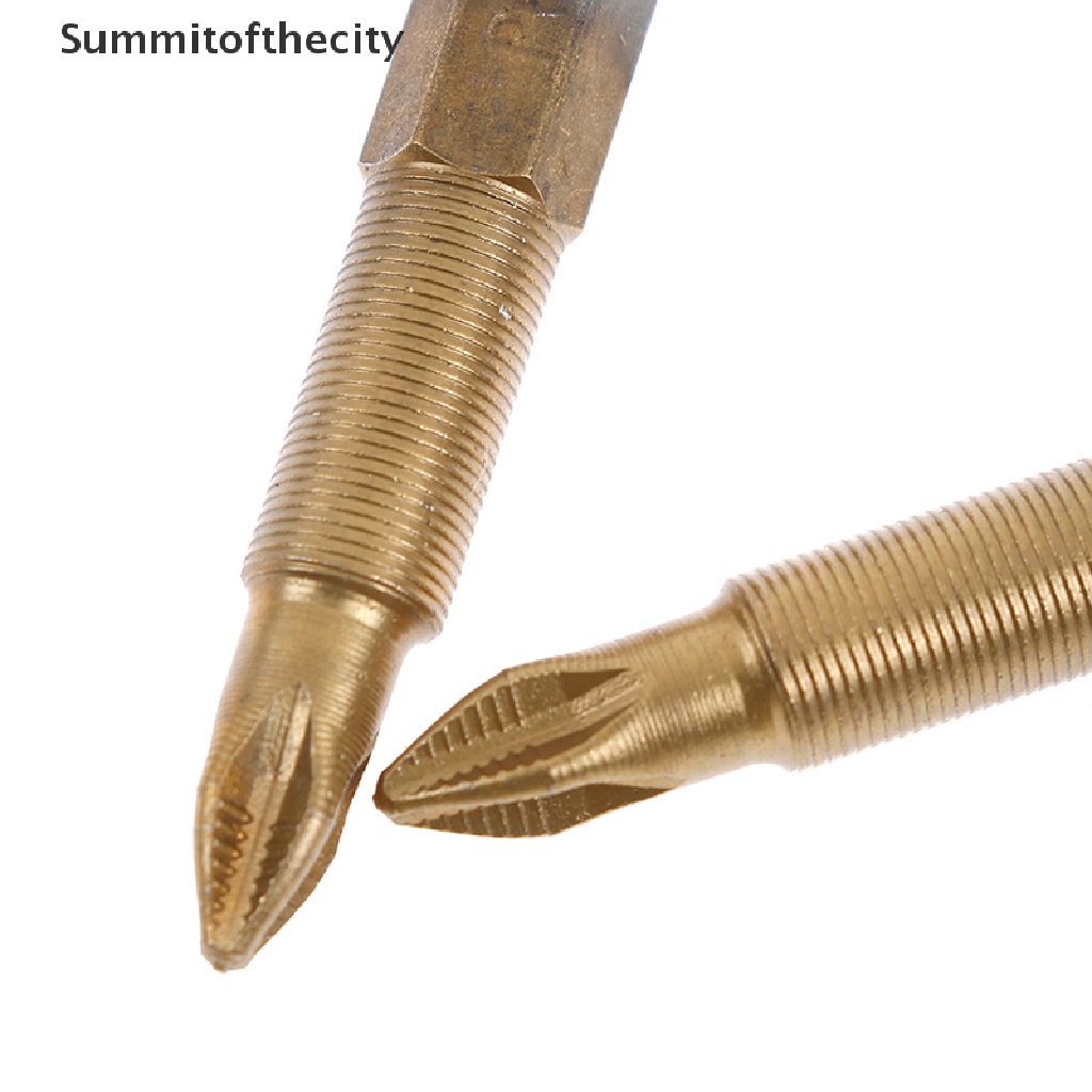 Bộ 5 Mũi Tuốc Nơ Vít Điện Lục Giác PH2 Phủ Titan Bền Chống Trượt 50mm bits