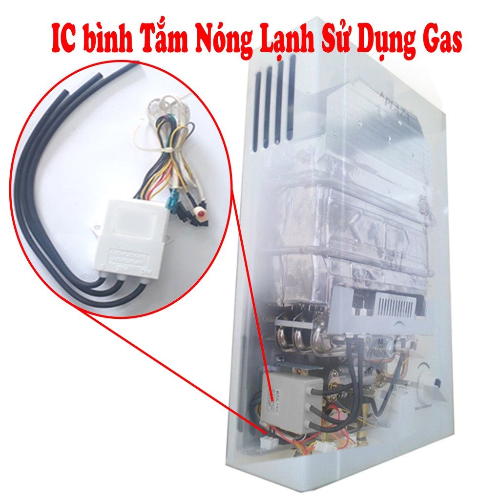 Hệ thống đánh lửa IC bình Tắm Nóng Lạnh Gas - Linh kiện thay thế