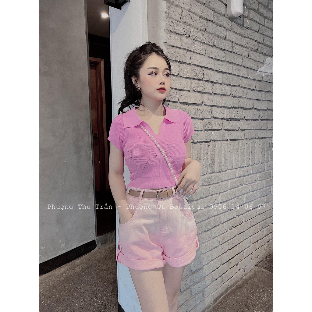 🌵QUẦN SHORT HỒNG LOANG MÀU✨