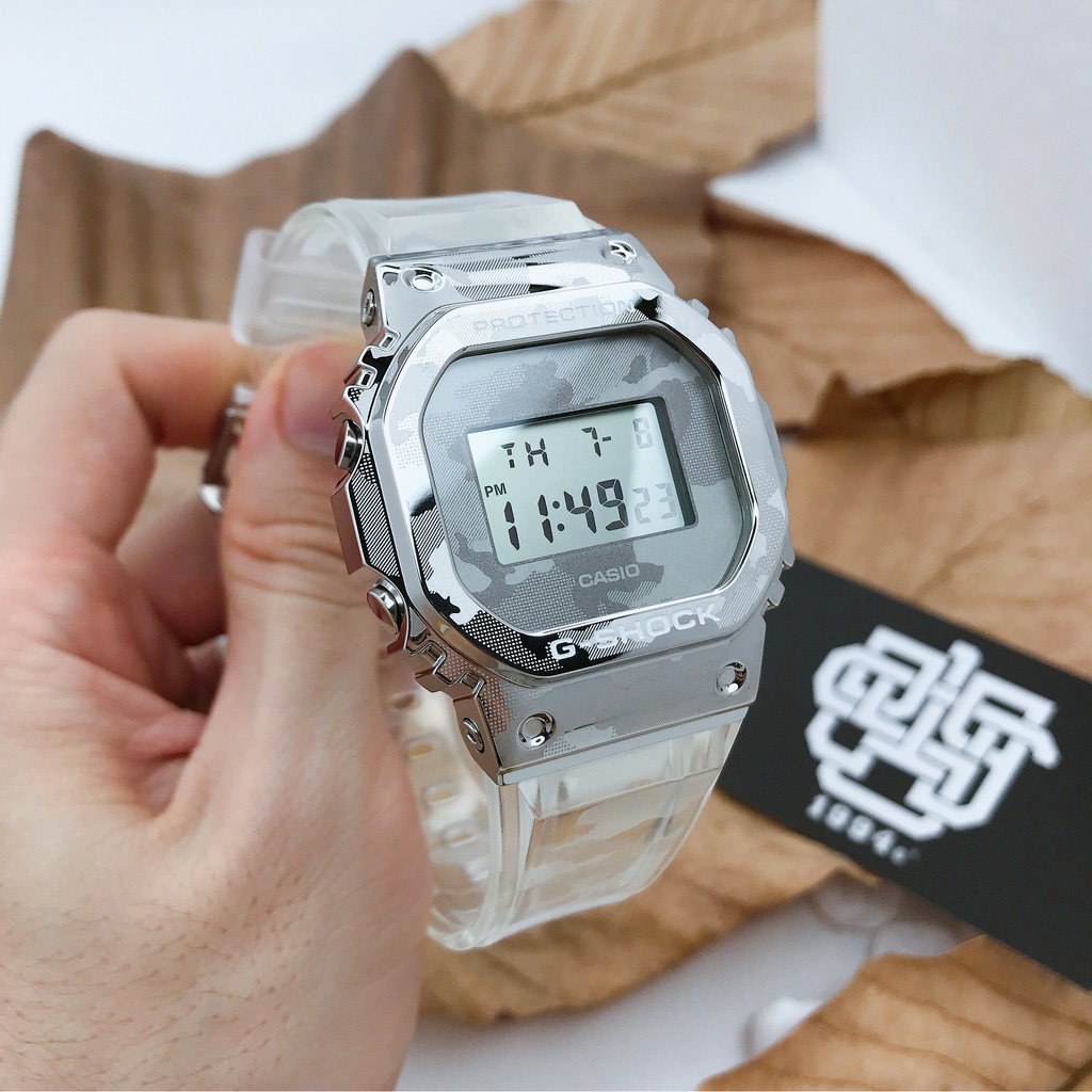 Đồng hồ nam Casio G-SHOCK GM-5600 / GM-5600SCM-1 chống va đập chính hãng