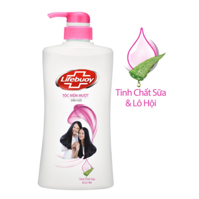 Nước rửa tay diệt, sát khuẩn &amp; Dầu gội Lifebuoy tóc dày mượt cho cả gia đình - Shop Viloet
