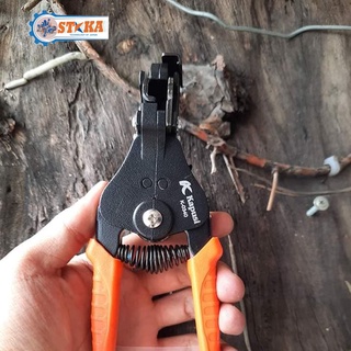 Kìm Đa Năng Tuốt Dây, Cắt Dây Điện, Bấm Cos Cao Cấp Kapusi, kìm cắt, Kìm tuốt dây tự động K-0340