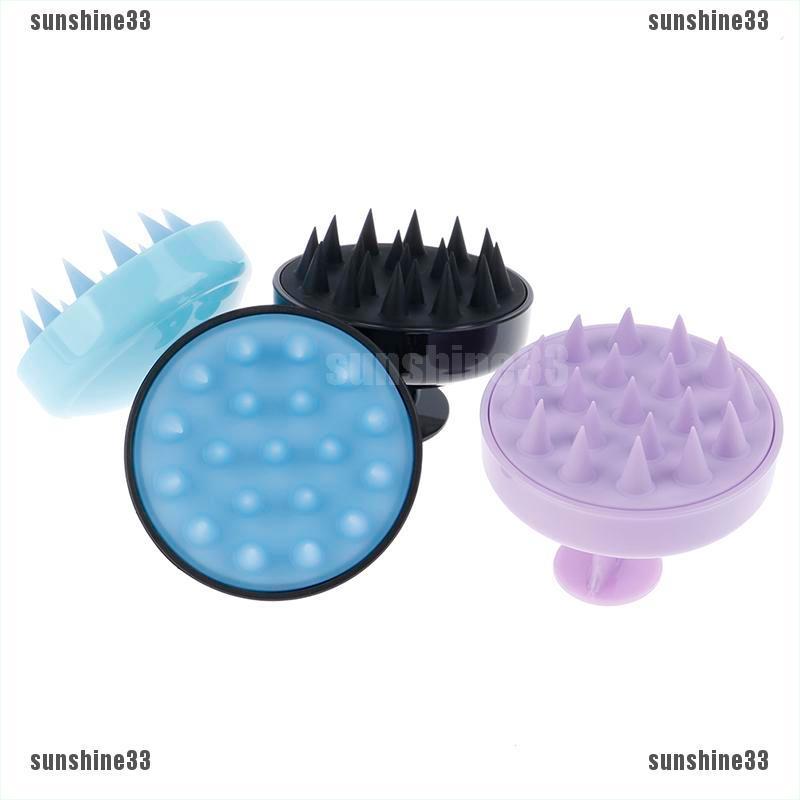 Lược tắm gội massage da đầu bằng silicone
