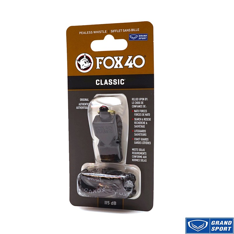 Còi FOX40 CLASSIC Grand Sport 331913 Đen