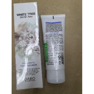 Sữa rửa mặt DaBo bông tuyết trắng