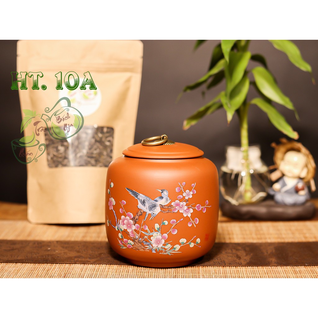 🔥HOT🔥 Hũ Đựng Trà Tử Sa - Én Báo Xuân - Hàng Loại 1