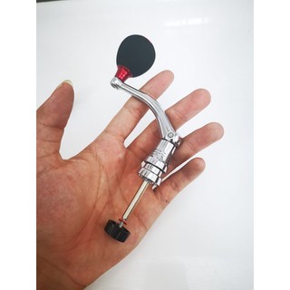 Tay Quay Máy Câu Kim Loại DEUKIO Núm Tròn Siêu Bền Đẹp - Chống Gỉ Sét Chuyên Đồ Câu Lure