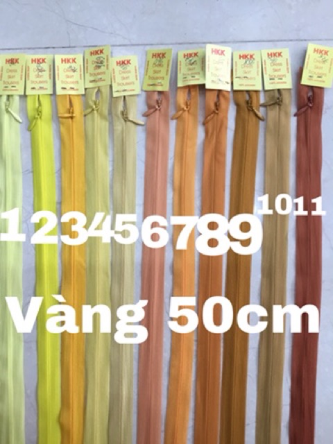 Dây khoá giọt lệ 50cm HKK