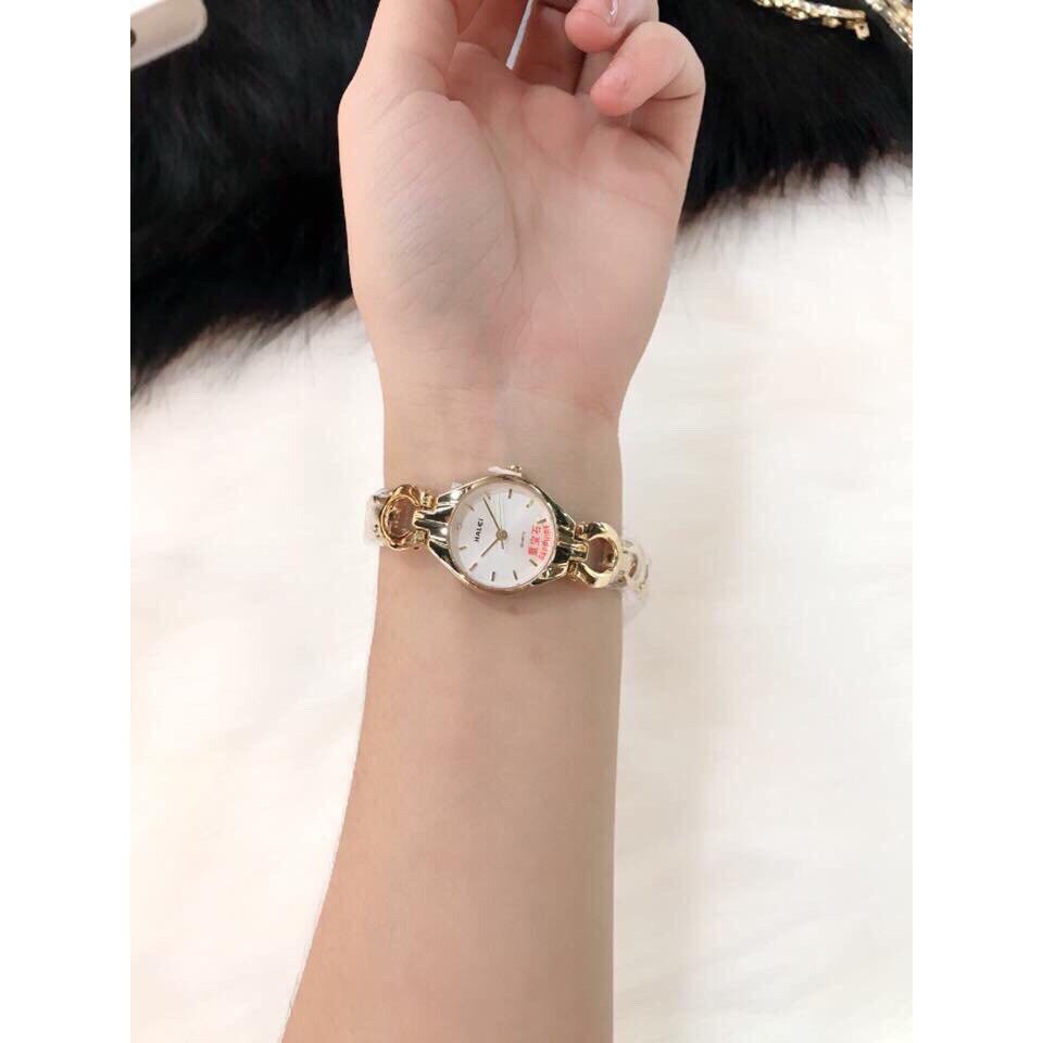 Đồng hồ nữ HALEI  HP99042 đồng hồ dây kim loại ( đồng hồ dáng lắc )