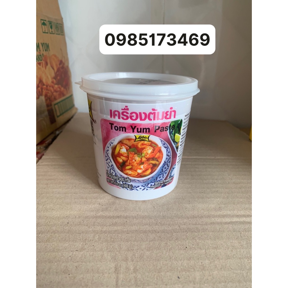 Gia vị lẩu thái Tom Yum Paste 400gr/ tom yum paste lobo