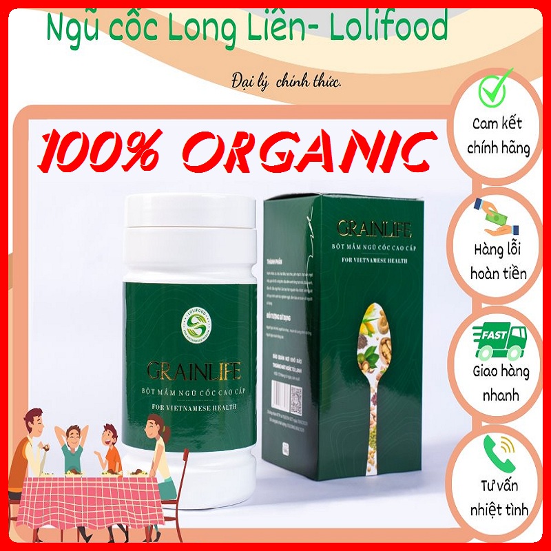 Ngũ Cốc Ăn Sáng | Ngũ Cốc Cao Cấp LoliFood [Organic]