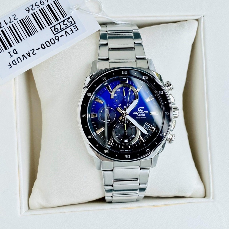 Đồng hồ casio chính hãng EDIFICE EFV-600l new fullbox bảo hành 2 năm