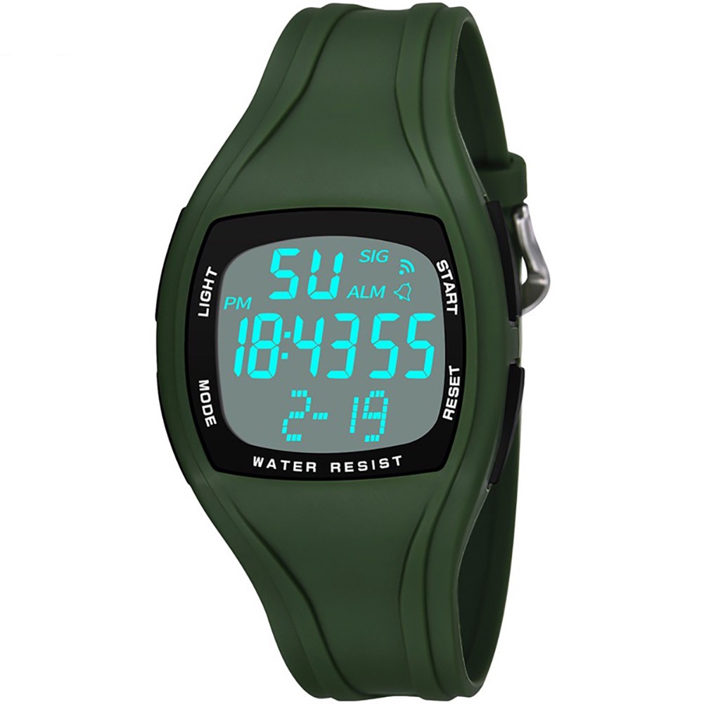 Đồng Hồ Quartz Mặt Vuông Chống Thấm Nước M15