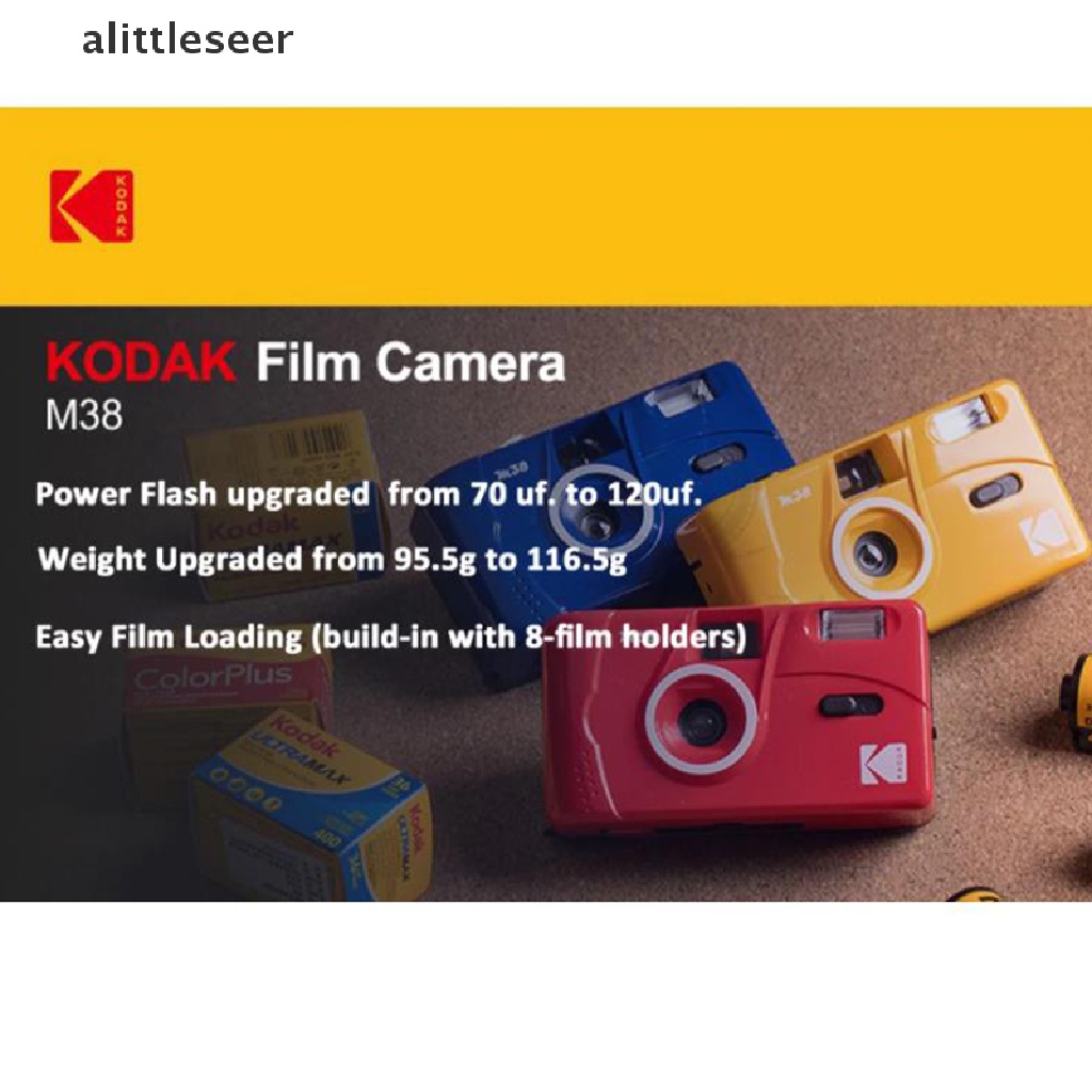 Máy ảnh phim Kodak M35 35mm retro vintage tái sử dụng