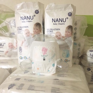 🍒TẶNG QUÀ🍒Tã / Bỉm Quần, Dán NANU 100 miếng Cao Cấp Size M100/ L100 / XL100/ XXL100/ XXXL100